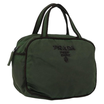 Prada Vintage Handbag Tessuto, GREEN, NYLON, Handbag