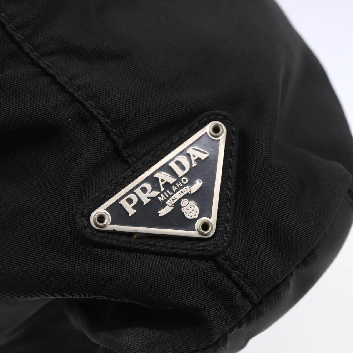 Prada Vintage Tote Tessuto, BLACK, NYLON, Tote bag