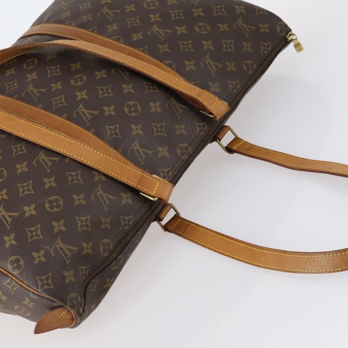 Louis Vuitton Flanerie Handbag Monogram Canvas, BROWN, CANVAS, Handbag