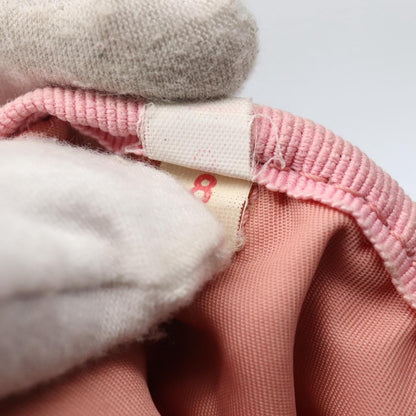 Prada Side Pocket Bauletto Bag Nylon with Leather, PINK, NYLON, Handbag