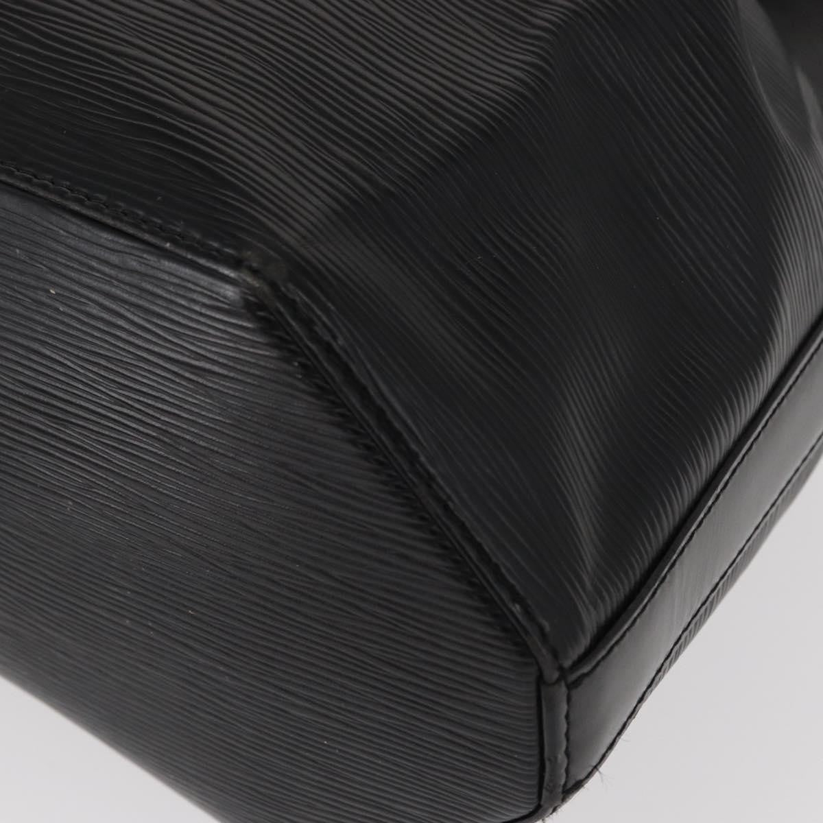 Louis Vuitton Vintage Sac d'Epaule Handbag Epi Leather, BLACK, LEATHER, Shoulder bag