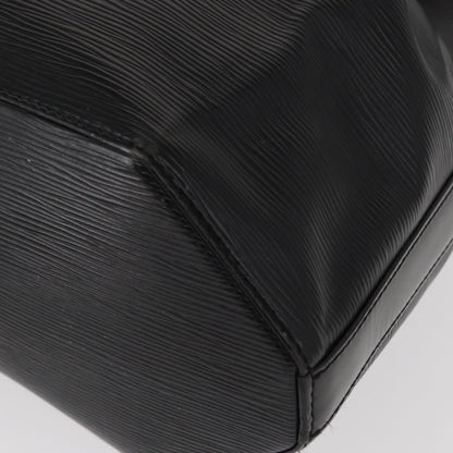 Louis Vuitton Vintage Sac d'Epaule Handbag Epi Leather, BLACK, LEATHER, Shoulder bag