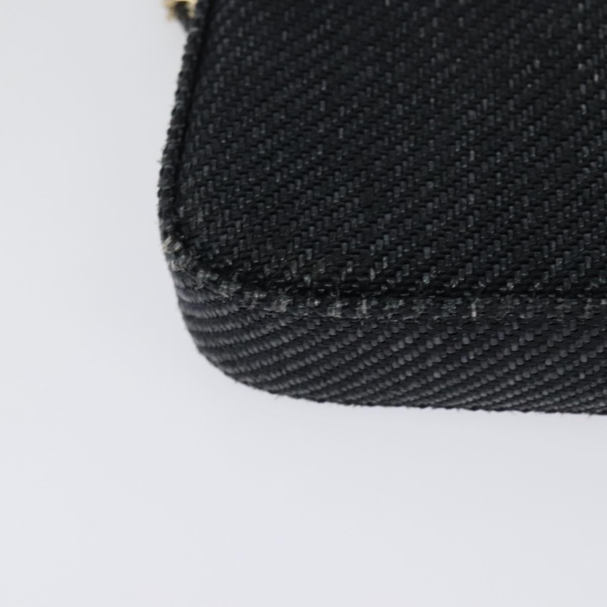 Chanel Deauville Chain wallet Raffia, NAVY, WICKER, Wallets