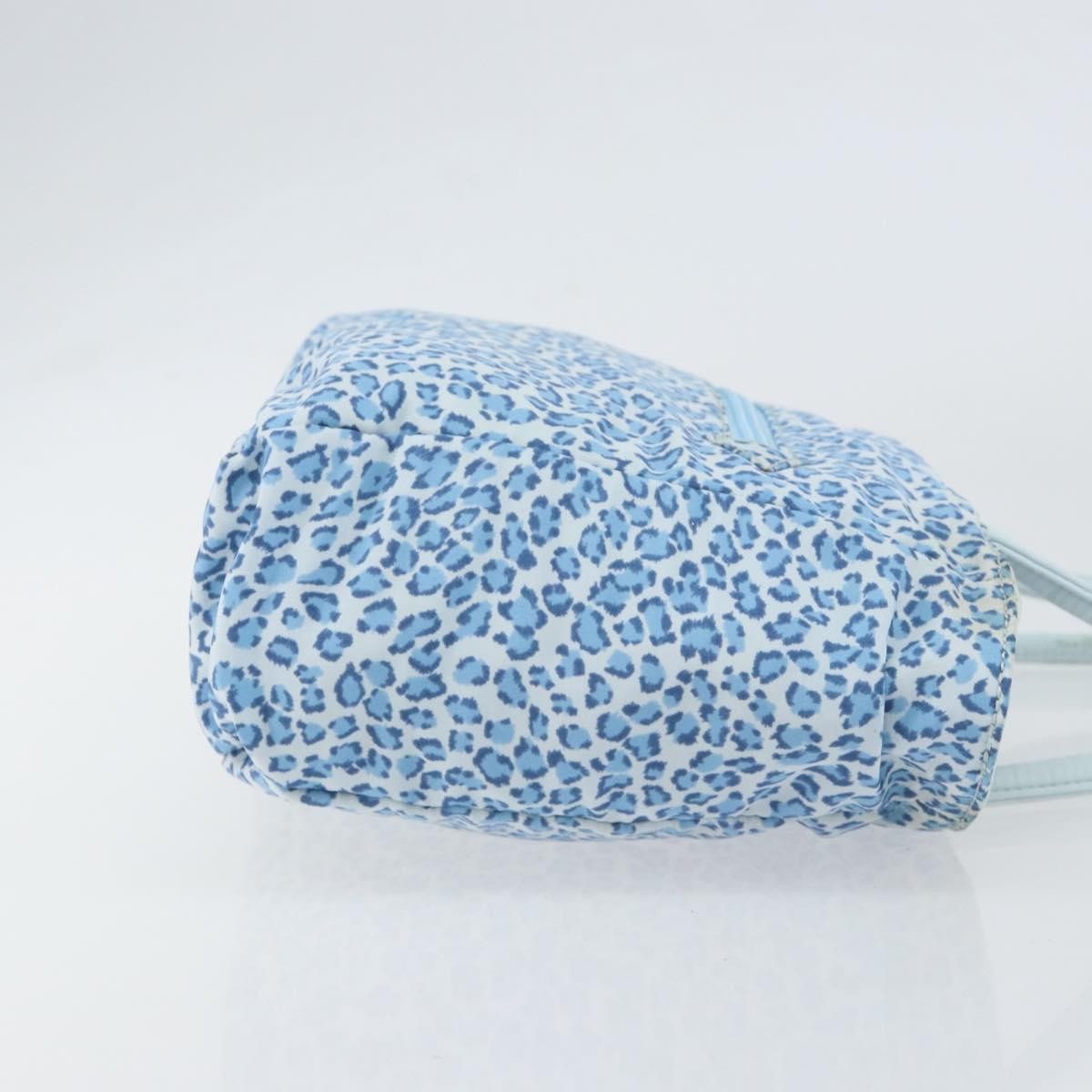 Bottega Veneta Vintage Tote Bag Nylon, BLUE, NYLON, Tote bag