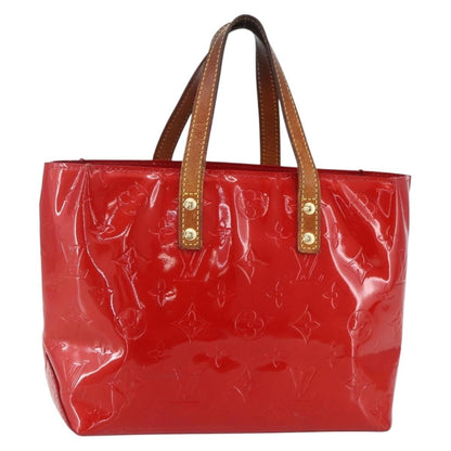 Louis Vuitton Reade Handbag Monogram Vernis, RED, PATENT_LEATHER, Handbag