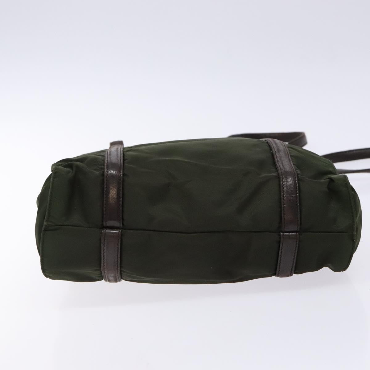 Prada Vintage Shoulder Bag Tessuto, KHAKI, NYLON, Shoulder bag