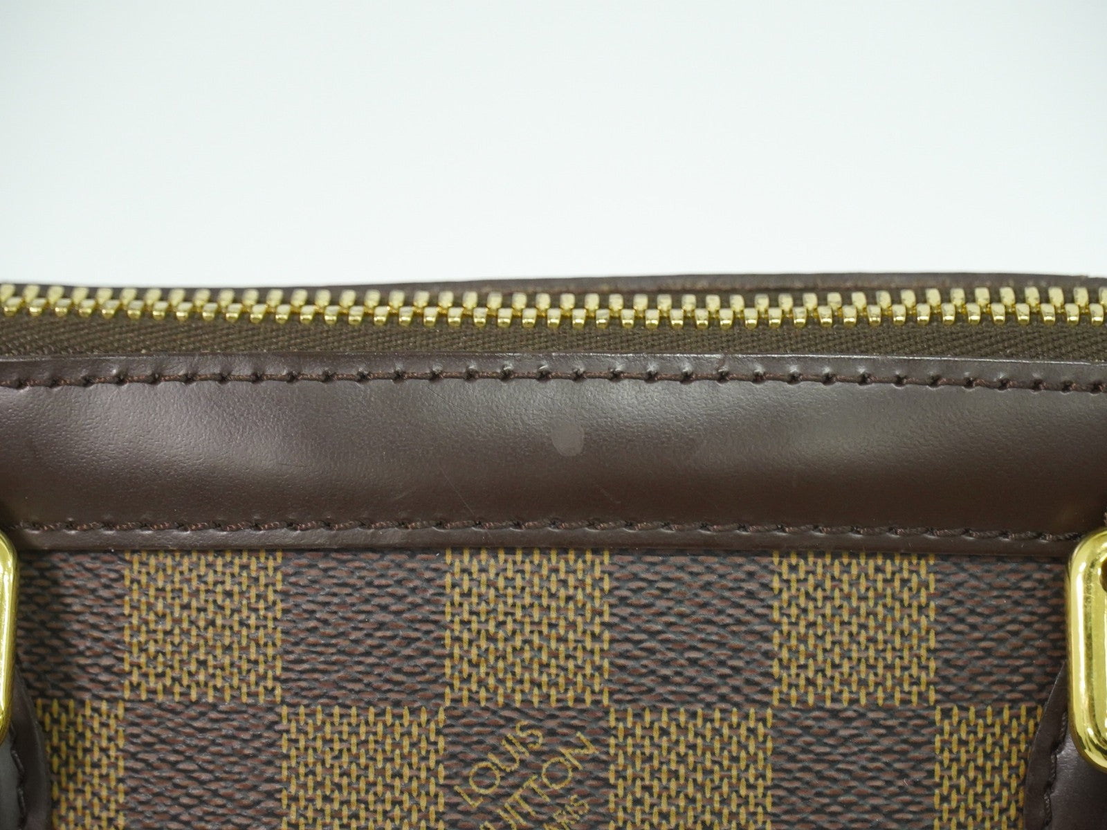 Louis Vuitton Trevi Handbag Damier, BROWN, CANVAS, Handbag