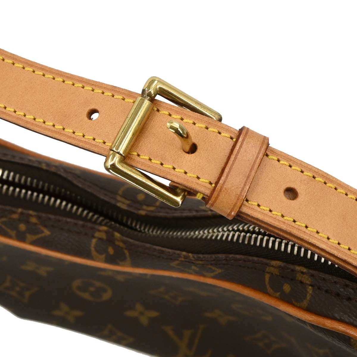 Louis Vuitton Croissant Handbag Monogram Canvas, BROWN, CANVAS, Shoulder bag