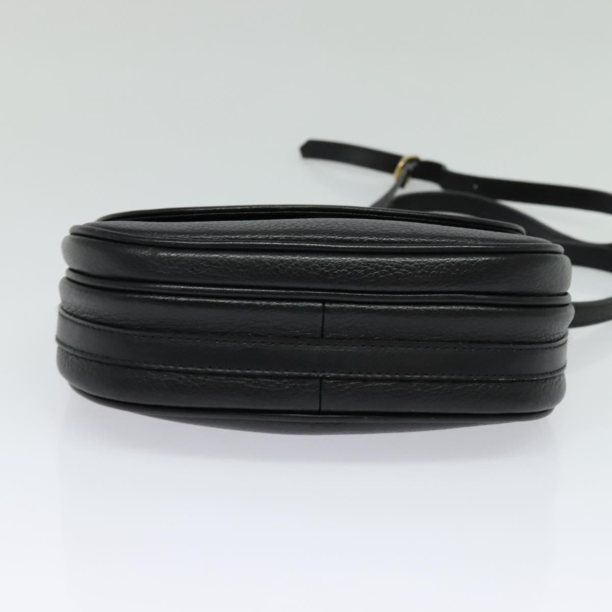 Burberry Flap Shoulder Bag Leather, BLACK, LEATHER, Shoulder bag