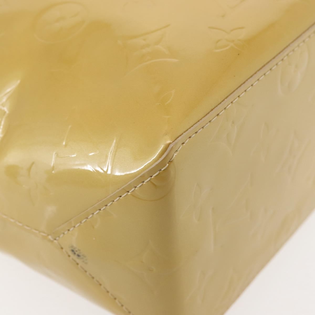 Louis Vuitton Reade Handbag Monogram Vernis, BEIGE, PATENT_LEATHER, Handbag