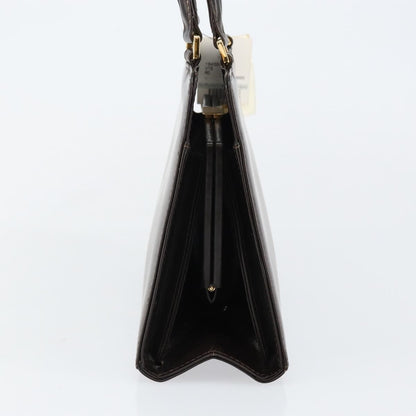 Fendi Vintage Top Handle Bag Leather, BROWN, LEATHER, Handbag