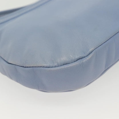 Salvatore Ferragamo Vala Shoulder Bag Leather, BLUE, LEATHER, Shoulder bag