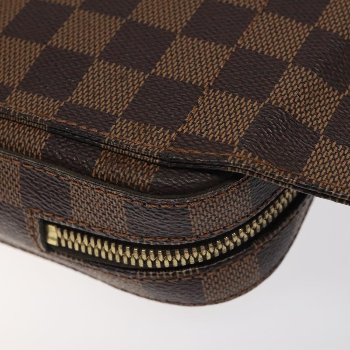 Louis Vuitton Geronimos Waist Bag Damier, BROWN, CANVAS, Shoulder bag