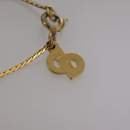 Christian Dior CD Pendant Necklace Gold-plated, GOLD, GOLD_PLATED, Necklace