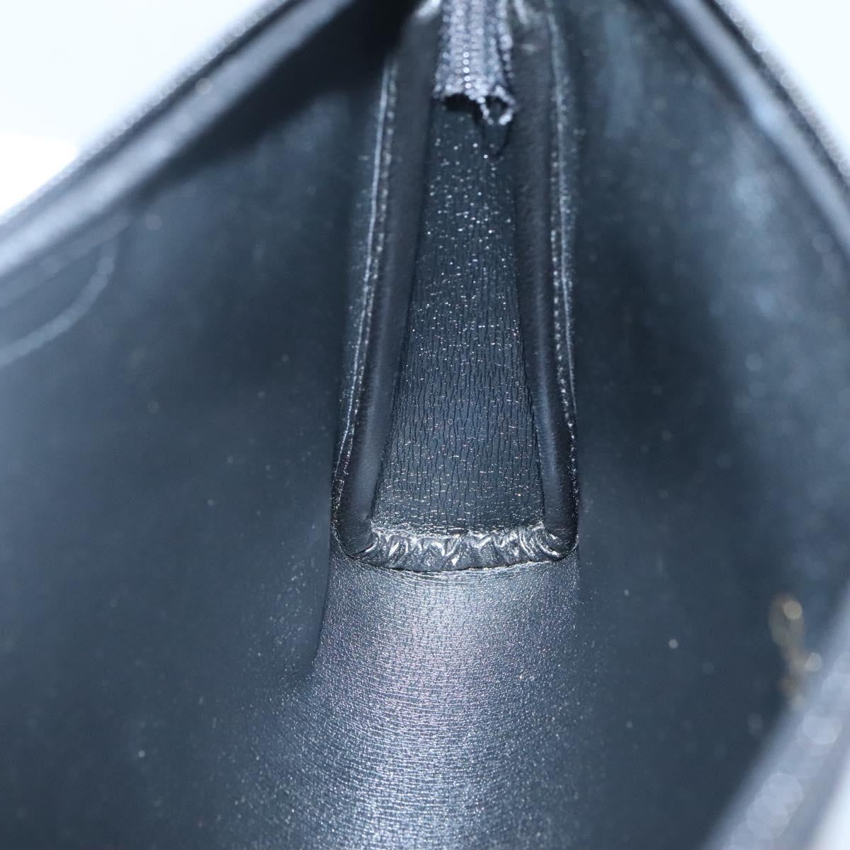 Christian Dior Trotter pouch Diorissimo Canvas, BLACK, CANVAS, Clutche & pouche