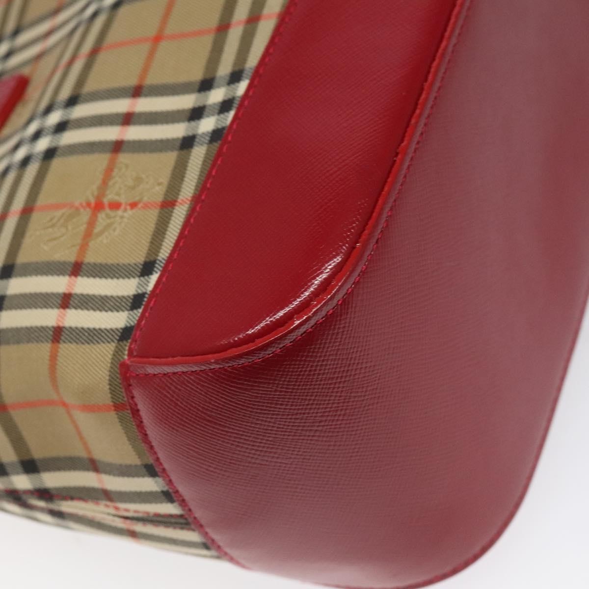 Burberry Nova Check Handbag Nova Check Canvas, BEIGE, CANVAS, Handbag