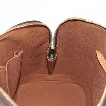 Louis Vuitton Alma Handbag Monogram Canvas, BROWN, CANVAS, Handbag