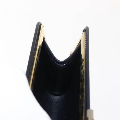 Christian Dior Vintage Trotter Pouch Canvas, NAVY, CANVAS, Clutche & pouche