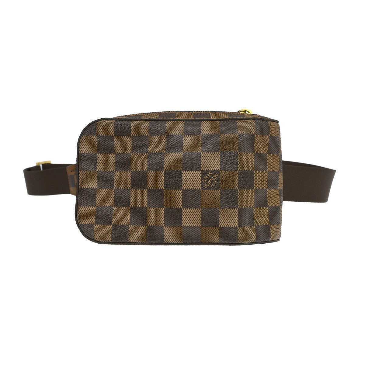 Louis Vuitton Geronimos Waist Bag Damier, Brown, Canvas, Shoulder Bag