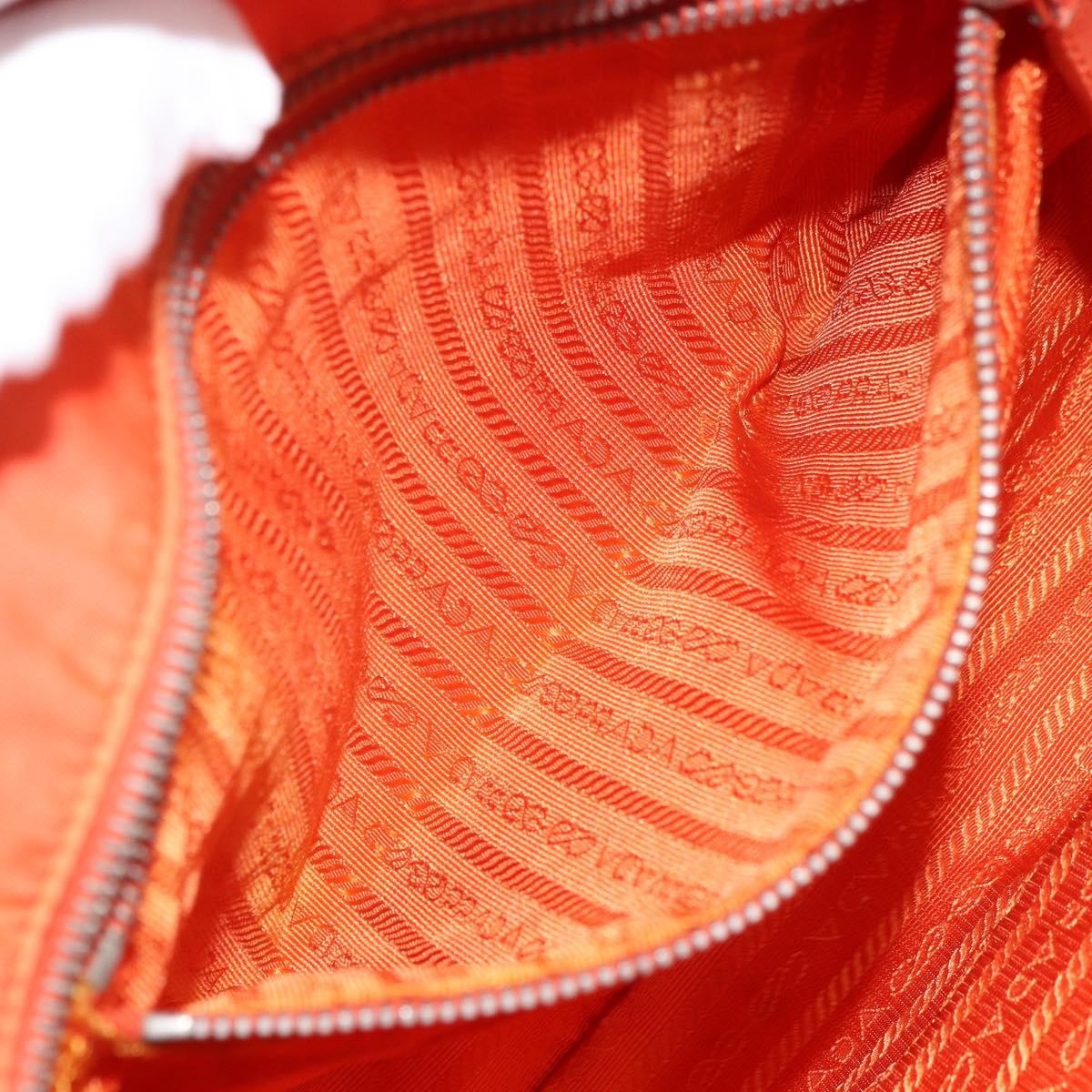 Prada Vintage Tote Tessuto, ORANGE, NYLON, Tote bag
