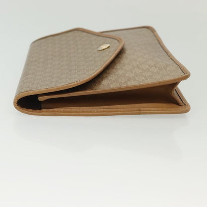 Celine Macadam Pochette Classic, BEIGE, PVC, Clutche & pouche