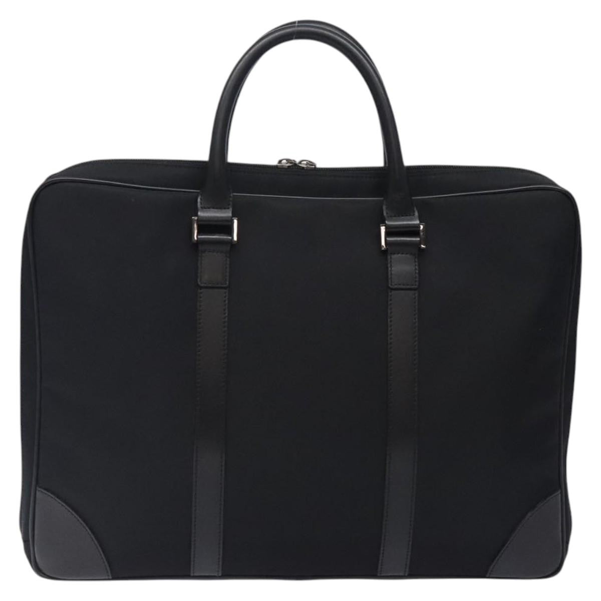 Burberry Black Label Business Bag Nylon, BLACK, NYLON, Briefcase