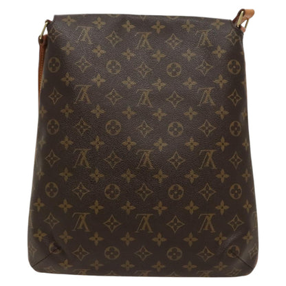 Louis Vuitton Musette Handbag Monogram Canvas, BROWN, CANVAS, Handbag