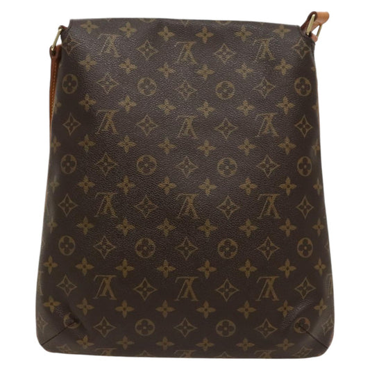 Louis Vuitton Musette Handbag Monogram Canvas, BROWN, CANVAS, Handbag