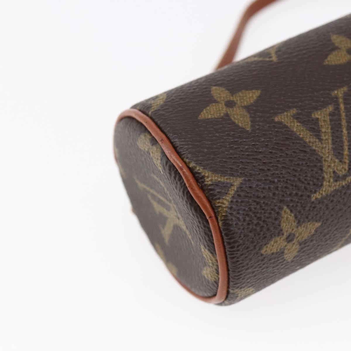 Louis Vuitton Papillon Pochette Monogram Canvas, BROWN, CANVAS, Handbag
