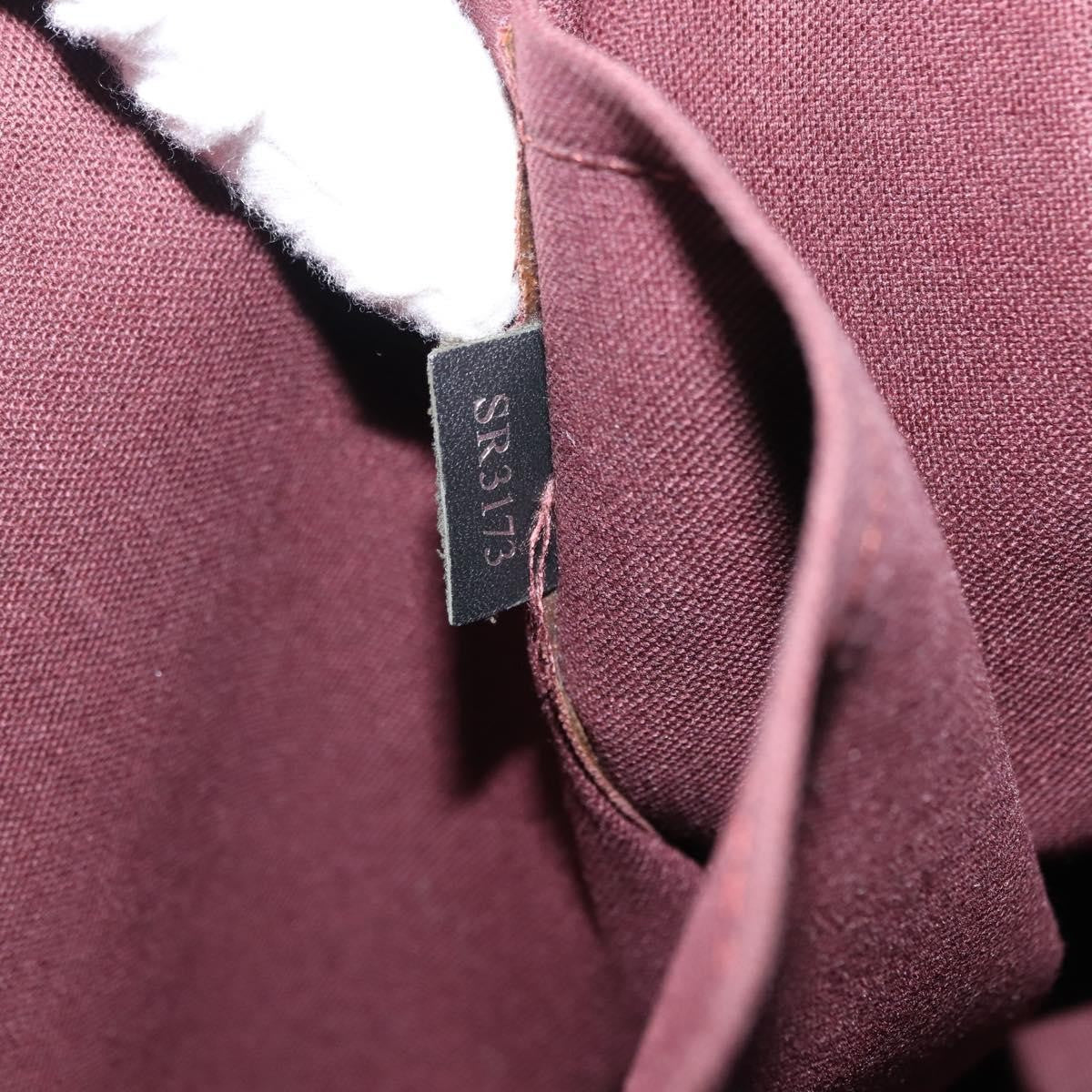 Louis Vuitton Porte-Documents Jour Bag Macassar Monogram Canvas, BROWN, CANVAS, Briefcase