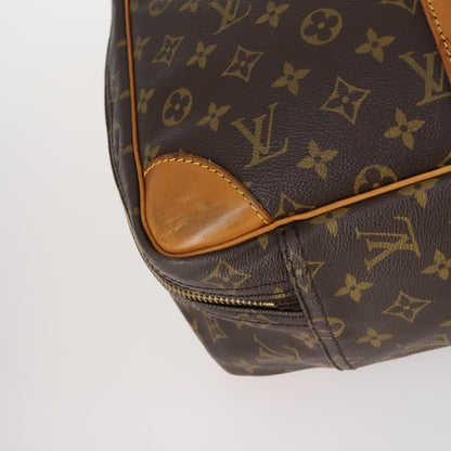 Louis Vuitton Sirius Handbag Monogram Canvas, BROWN, CANVAS, Travel bag