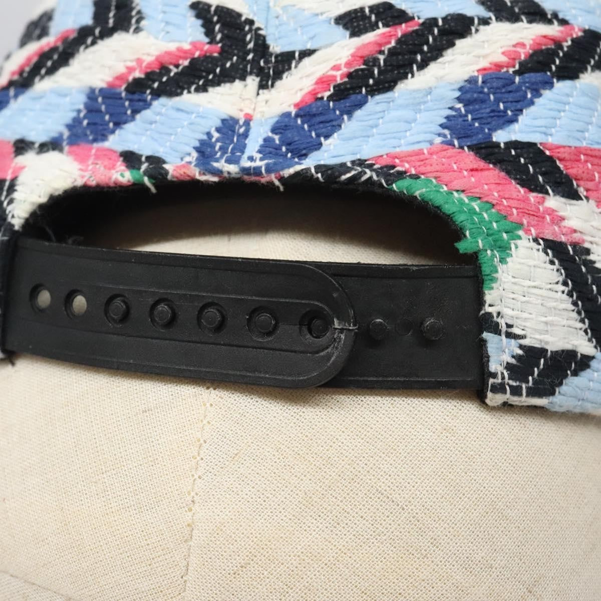 Chanel Airlines Baseball Cap Cotton, MULTICOLOUR, COTTON, Head accessory