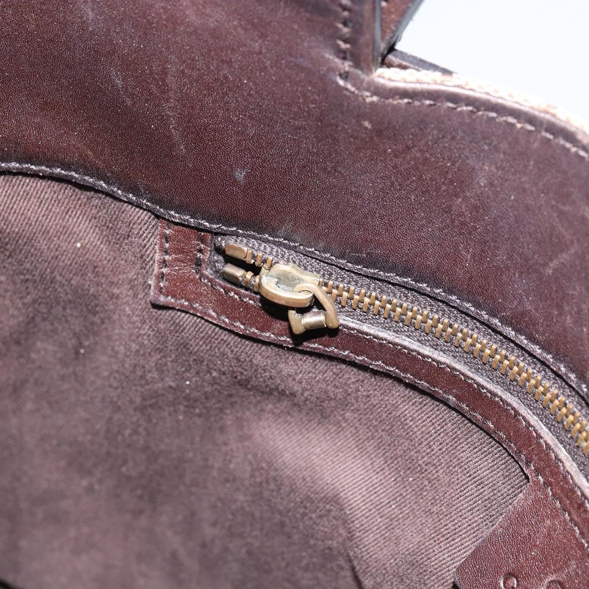 Gucci Belted Bucket Tote GG Canvas with Leather, BEIGE, CANVAS, Tote bag