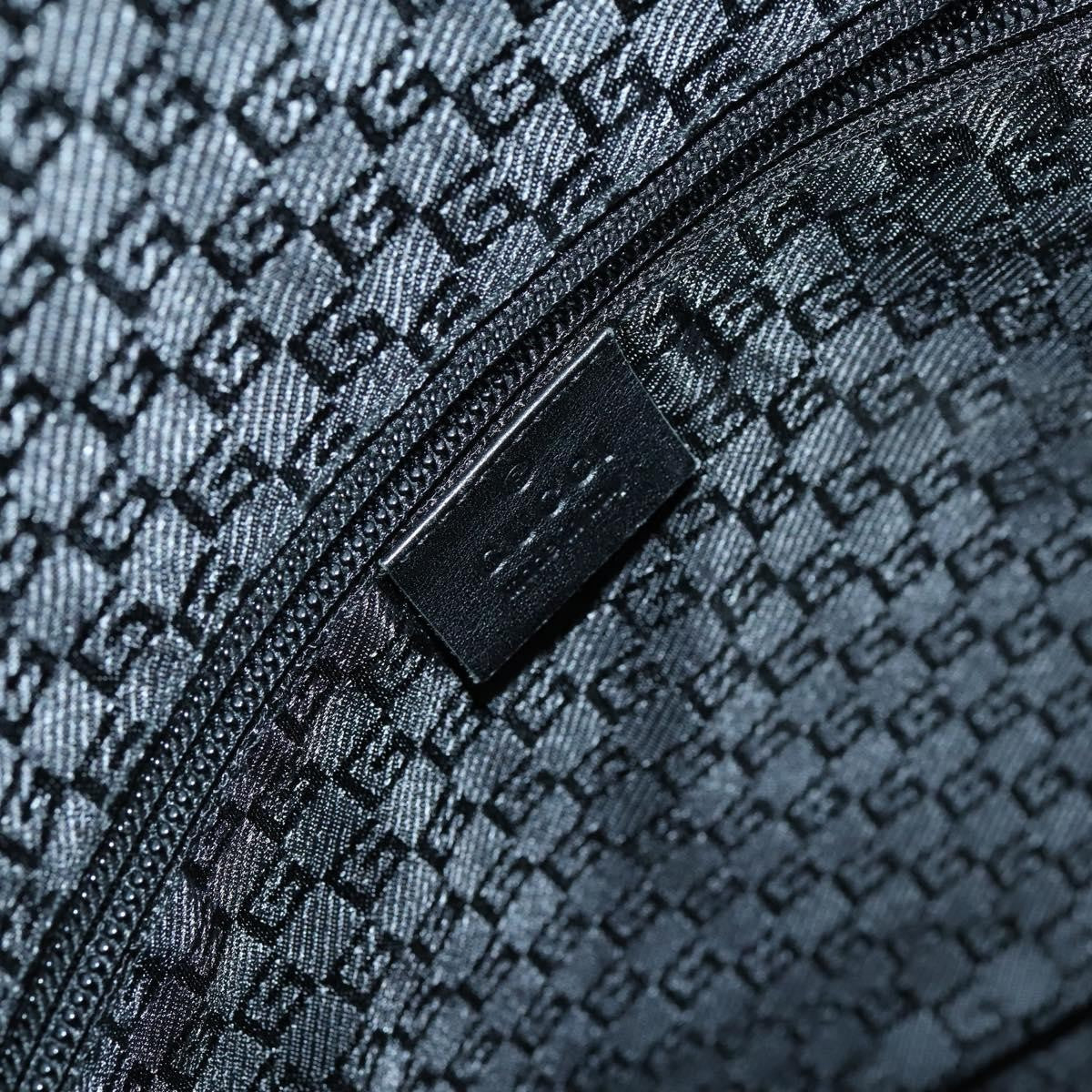 Gucci Vanity Tote Canvas, BLACK, CANVAS, Handbag