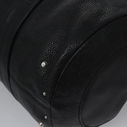 Chloe Paddington Lock Satchel Leather, BLACK, LEATHER, Handbag