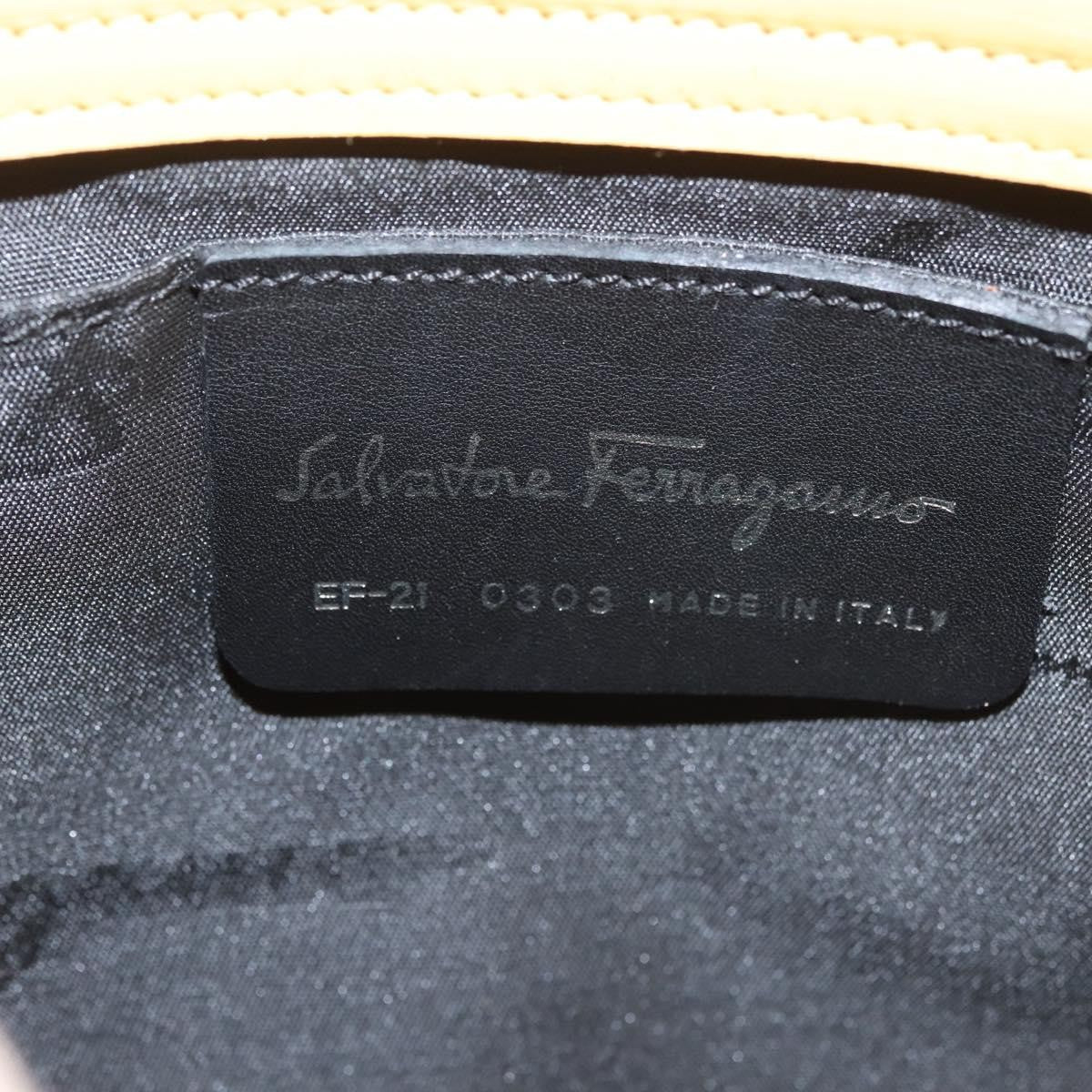 Salvatore Ferragamo Flower tote Canvas, YELLOW, CANVAS, Tote bag