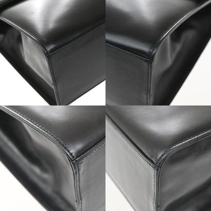 Salvatore Ferragamo Vala Handbag Leather, BLACK, LEATHER, Handbag