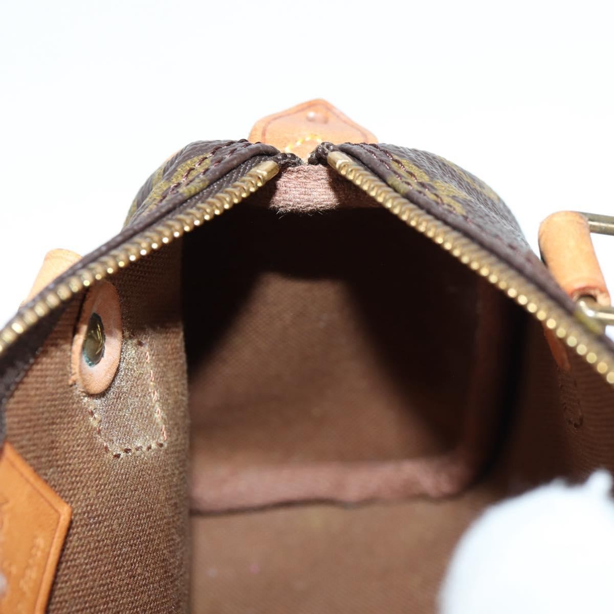 Louis Vuitton Speedy Mini HL Handbag Monogram Canvas, BROWN, CANVAS, Handbag