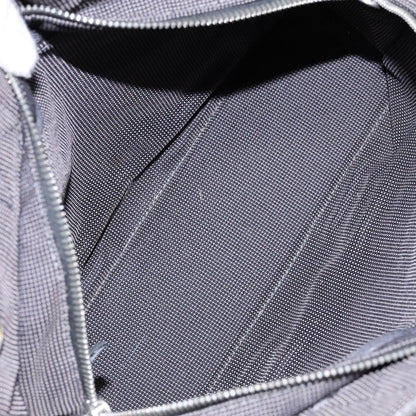 Hermes Fourre Tout Tote Canvas, GRAY, CANVAS, Tote bag