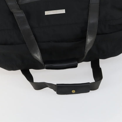 Gucci Travel Boston Bag Nylon, BLACK, NYLON, Travel bag