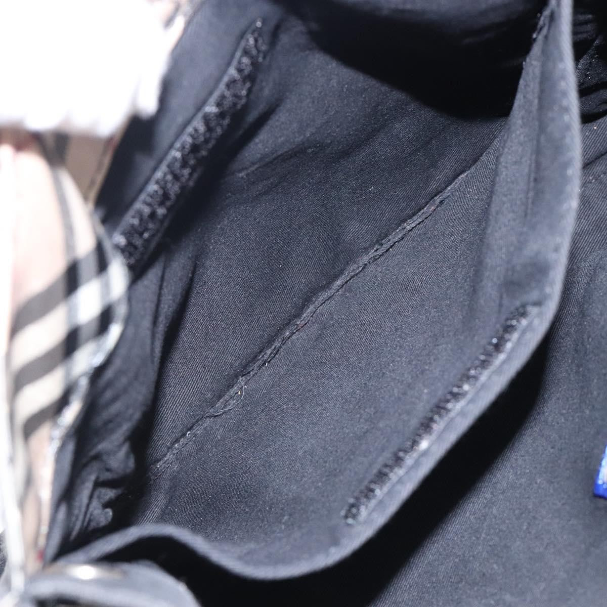 Burberry Nova Check Tote canvas check pattern, BLACK, CANVAS, Tote bag