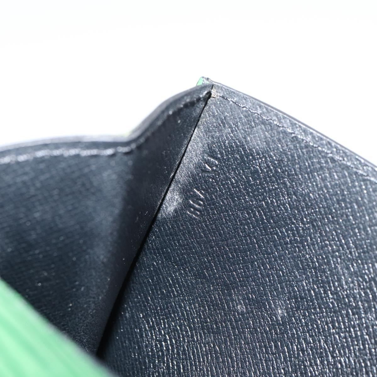 Louis Vuitton Art Deco Clutch Epi Leather, GREEN, LEATHER, Clutche & pouche