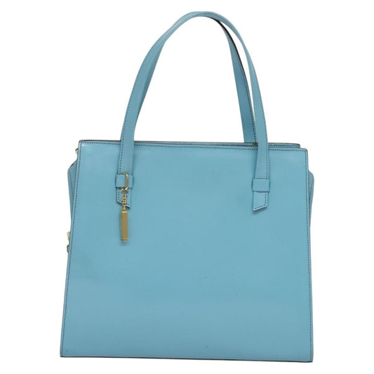 Celine Handbag Leather, BLUE, LEATHER, Handbag