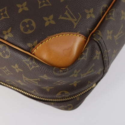 Louis Vuitton Sirius Handbag Monogram Canvas, BROWN, CANVAS, Travel bag