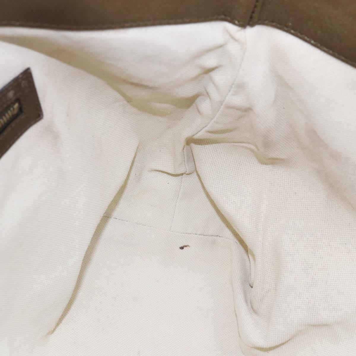 Gucci Heart Bit Open Tote GG Canvas with Leather, BEIGE, CANVAS, Tote bag