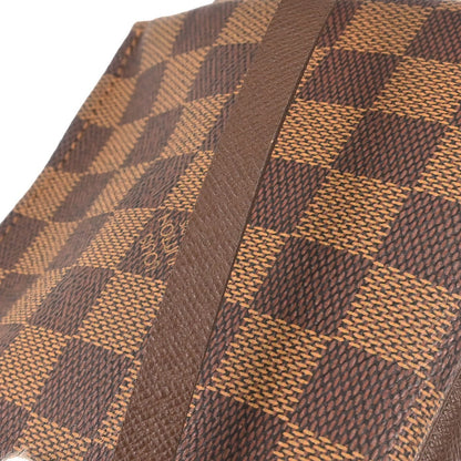 Louis Vuitton Trousse Make Up Bag Damier, Brown, Canvas, Shoulder Bag