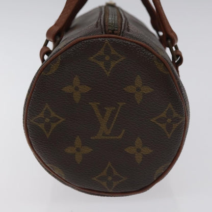 Louis Vuitton Papillon Handbag Monogram Canvas, BROWN, CANVAS, Handbag