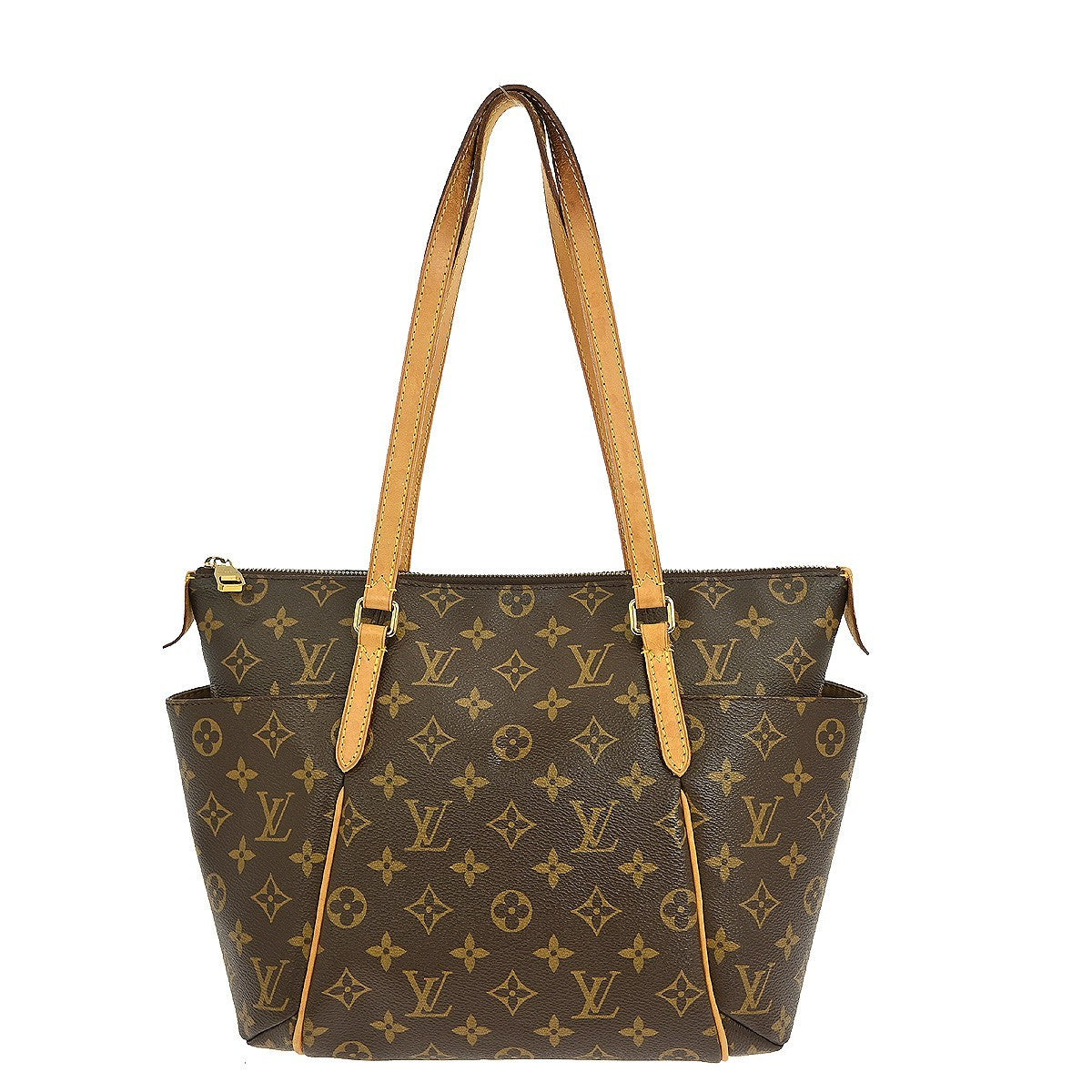 Louis Vuitton Totally Handbag Monogram Canvas, BROWN, CANVAS, Tote bag
