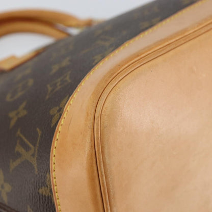 Louis Vuitton Alma Handbag Monogram Canvas, BROWN, CANVAS, Handbag