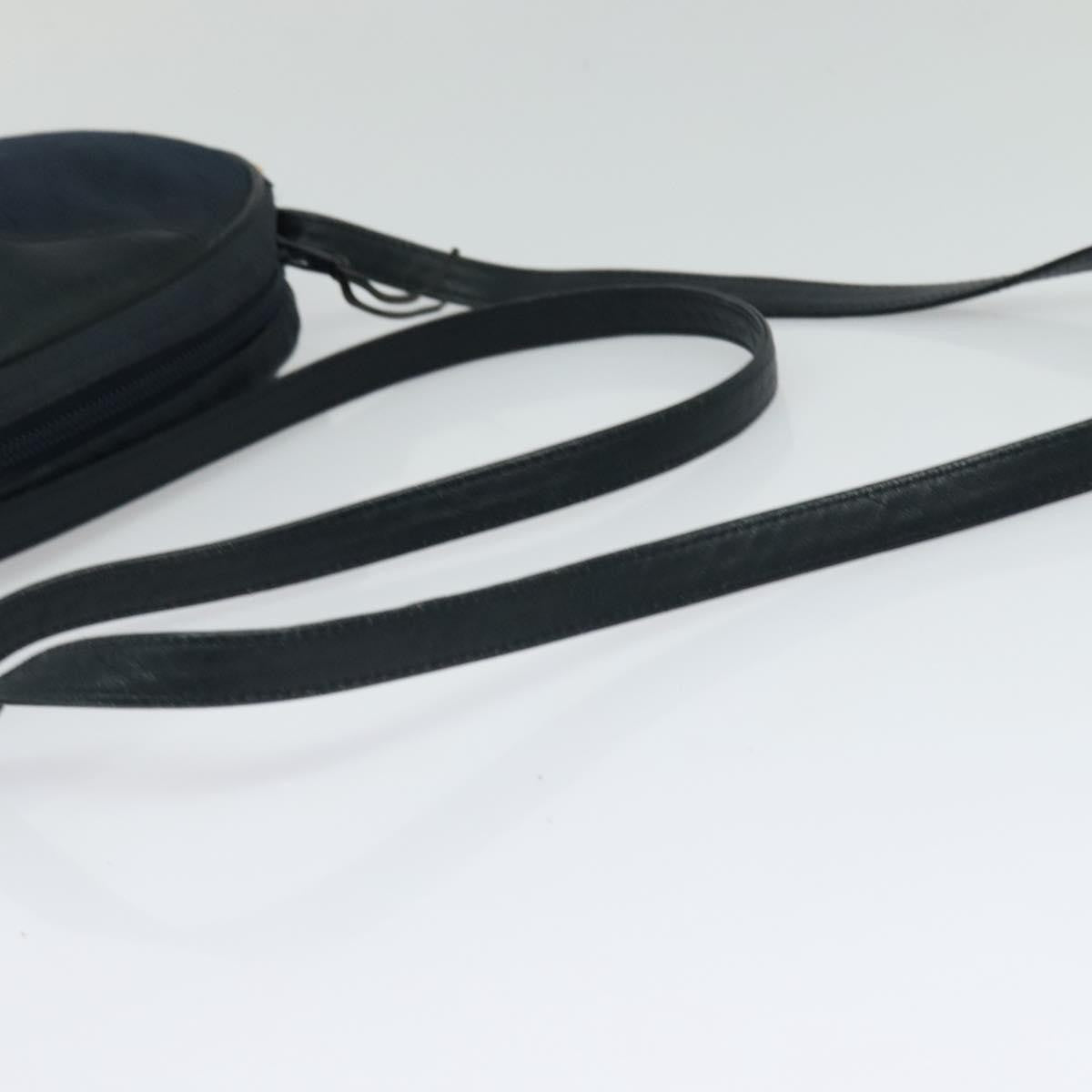 Christian Dior Vintage Honeycomb Shoulder Bag Canvas, NAVY, CANVAS, Shoulder bag